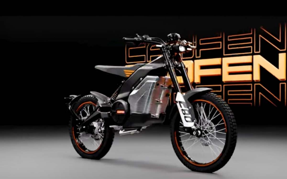 Caofen F80 moto elettrica Cina