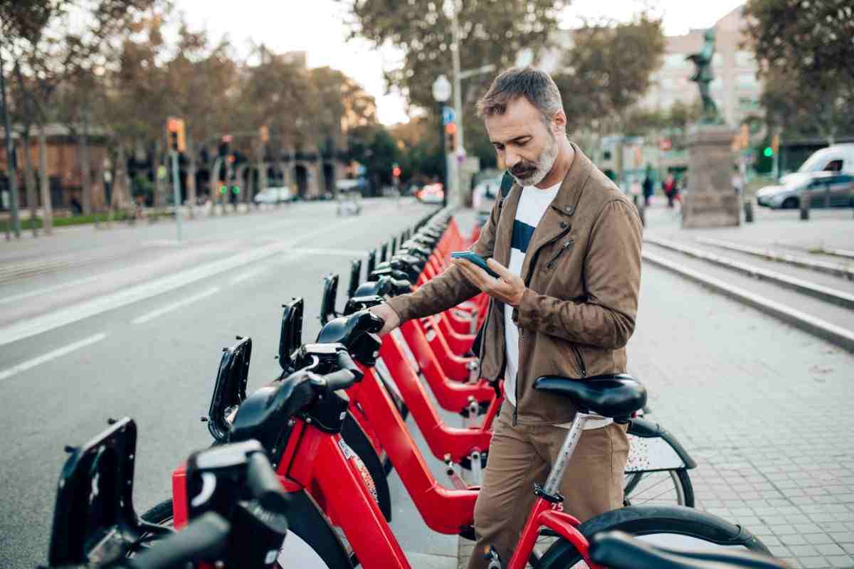 e-bike salute città