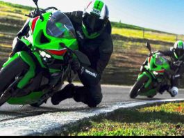 Kawasaki Ninja immagini nuovo modello
