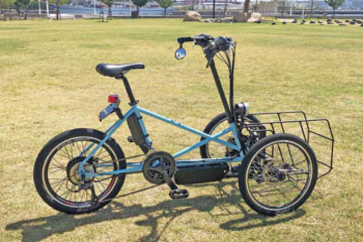 Kawasaki Noslisu, la nuova bici a tre ruote