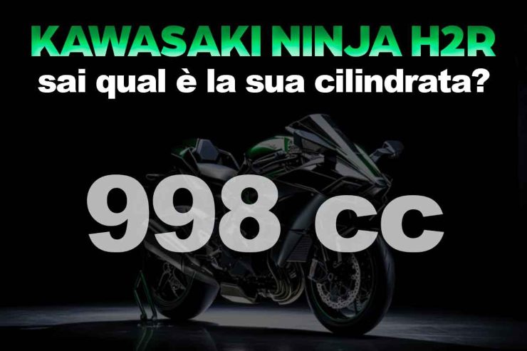 La potenza della Kawasaki Ninja H2R