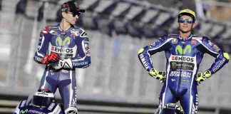 Jorge Lorenzo e Valentino Rossi alla 24h di Le Mans