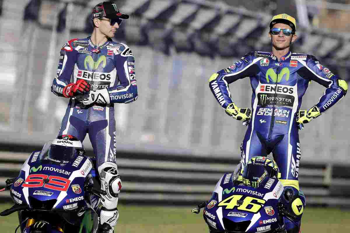 Jorge Lorenzo e Valentino Rossi alla 24h di Le Mans