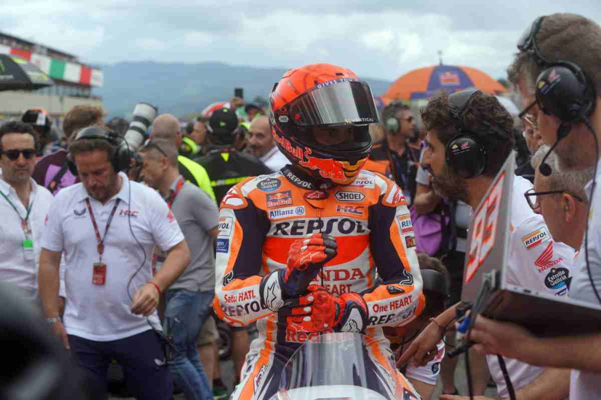 Marc Marquez decisione GP Assen