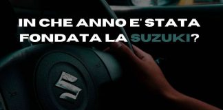 Suzuki, in che anno è stata fondata?