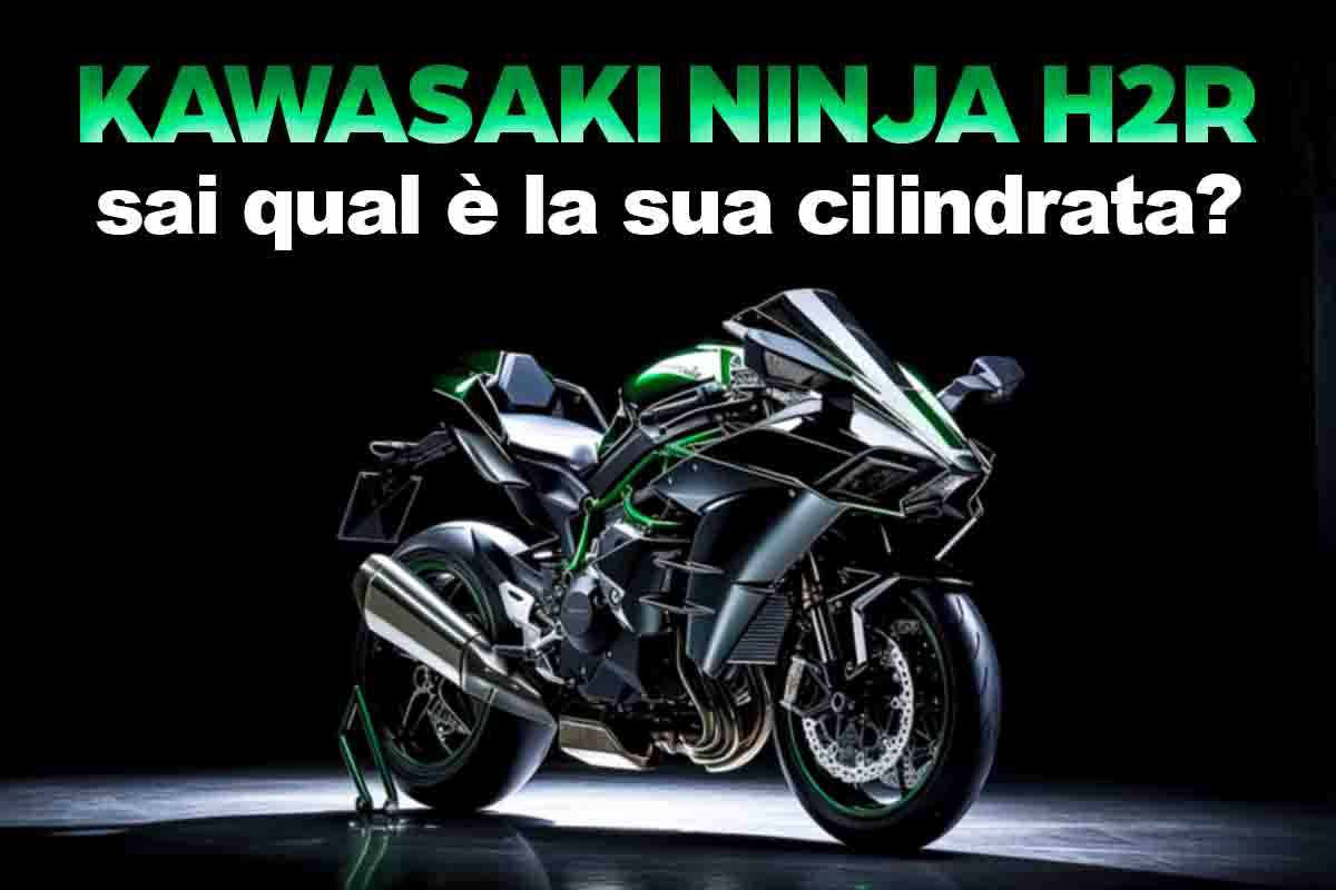Kawasaki Ninja H2R cilindrata Moto