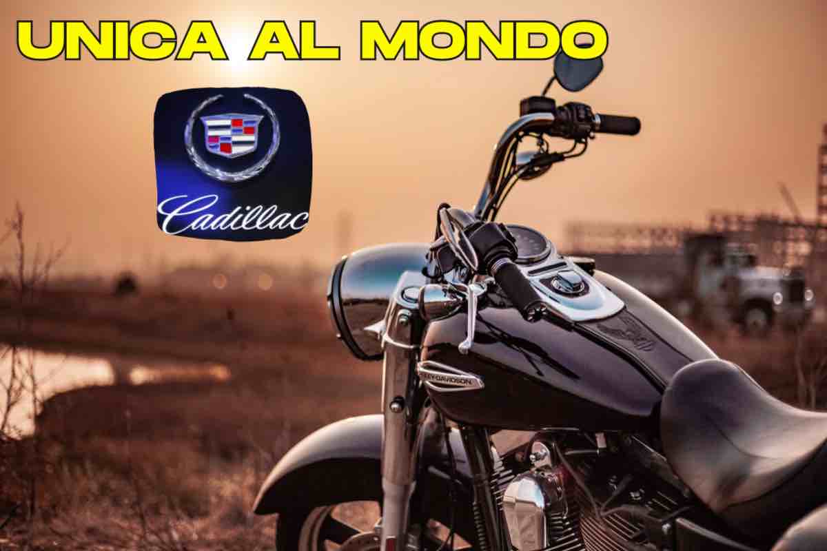Una motocicletta ispirata alla Cadillac