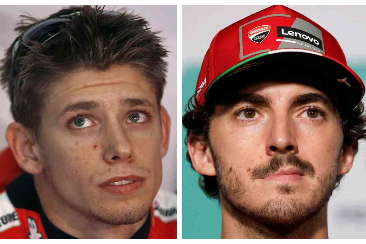 Casey Stoner e Pecco Bagnaia ed un dato in comune