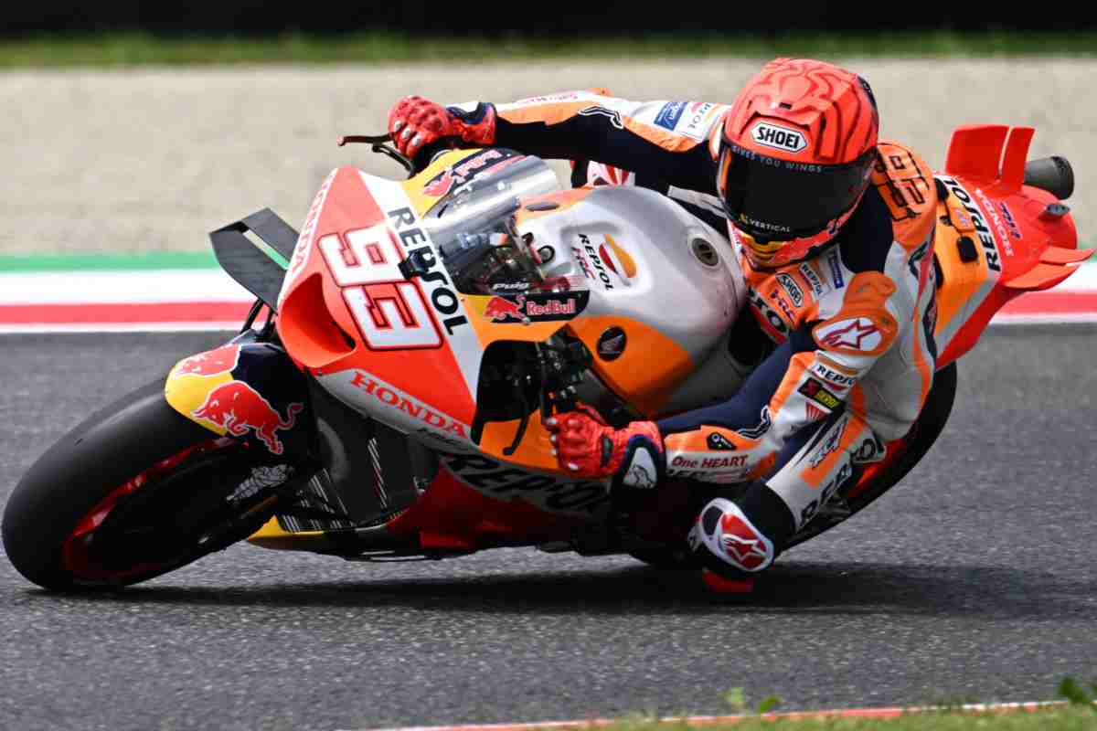 Marc Marquez piano Honda 