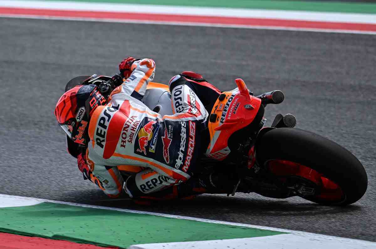 Marc Marquez annuncio Honda