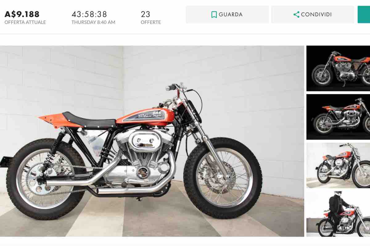 Harley Davidson X883 all'asta