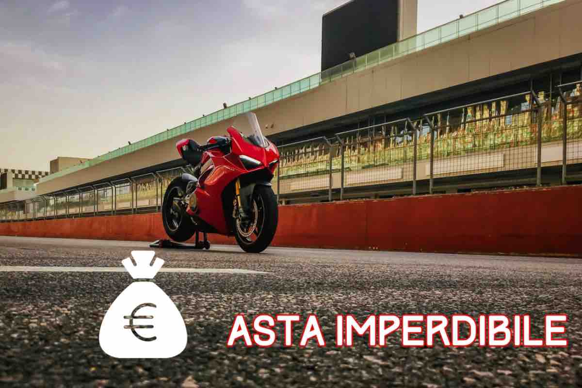 Ducati all'asta a prezzo di una supercar