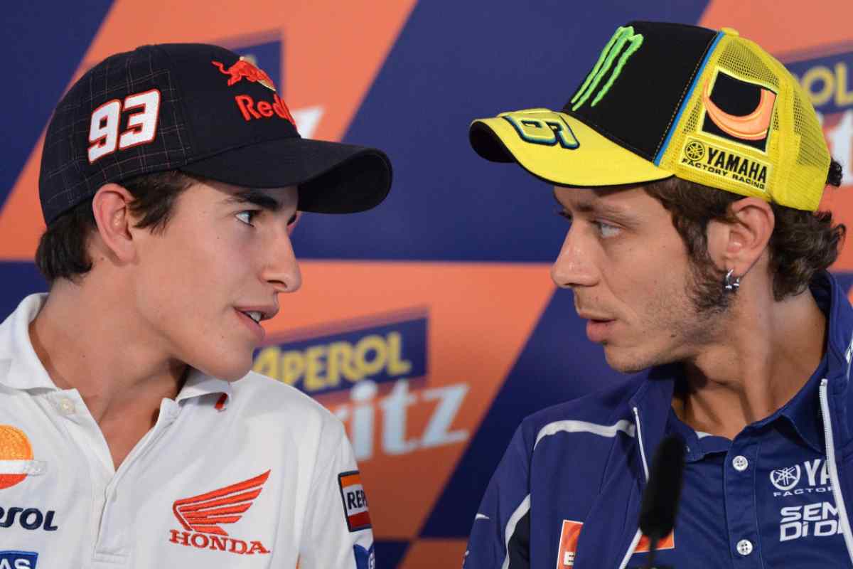 Rivelazione su Marquez e Rossi