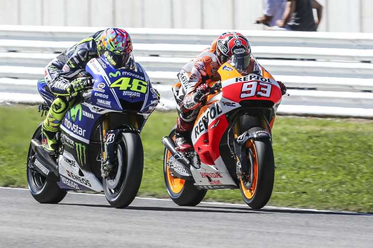 Rivelazione su Marquez e Rossi