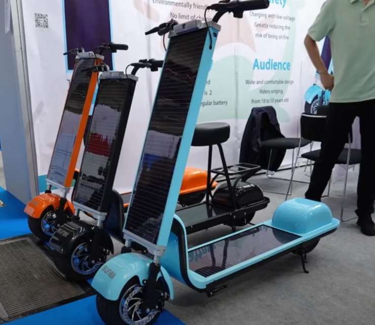 Solar Scooter S80, monopattino a energia solare