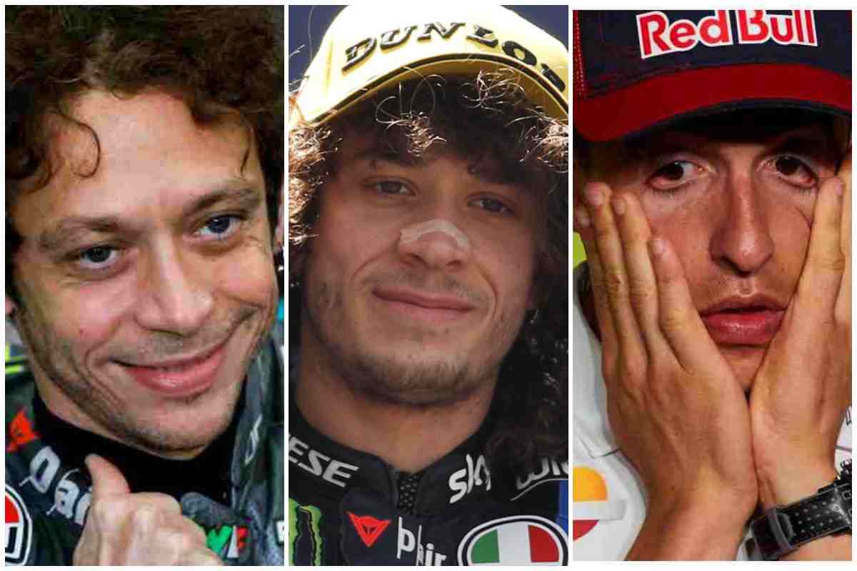 Marco Bezzecchi su Valentino Rossi e Marquez