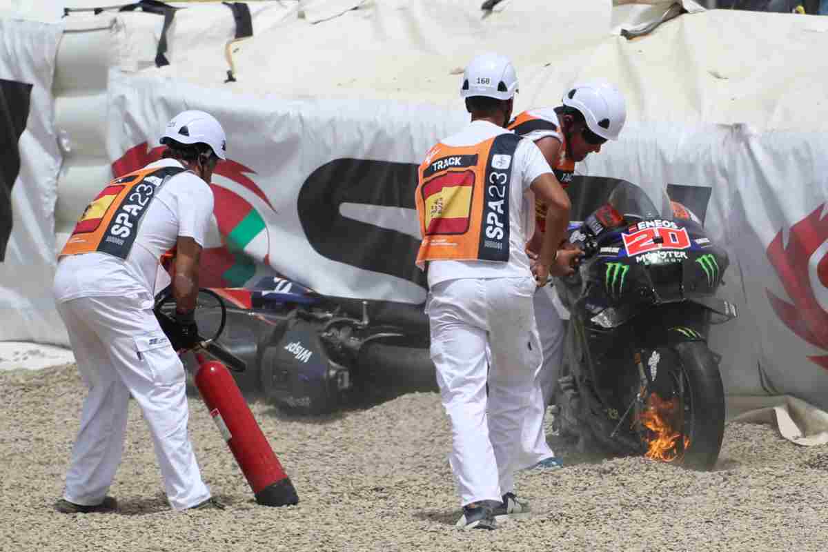 MotoGP quanto costano danni di una caduta