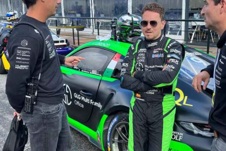 Jorge Lorenzo, in Porsche