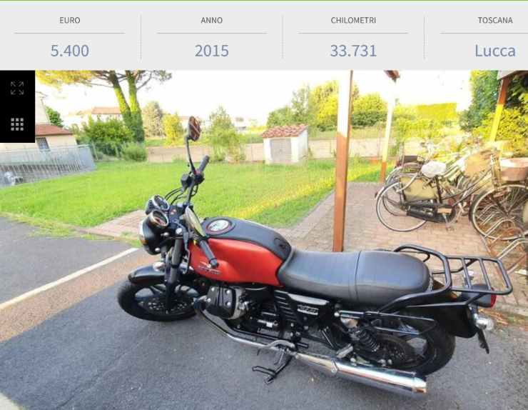 Moto Guzzi V7 II Stone, che occasione