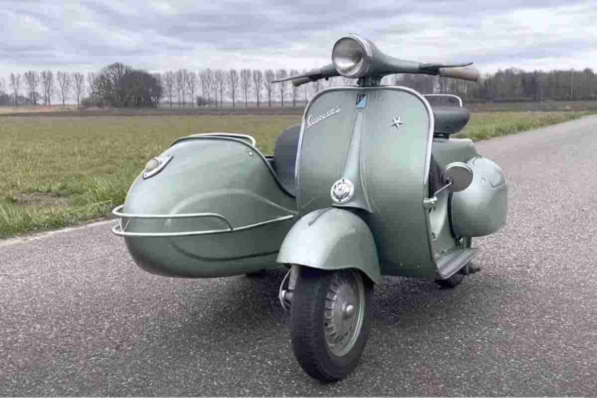 Vespa Sidecar un modello unico