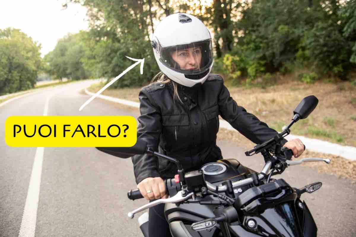 Accessori moto casco