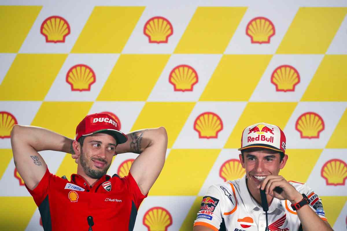 I grandi duelli tra Dovizioso e Marquez