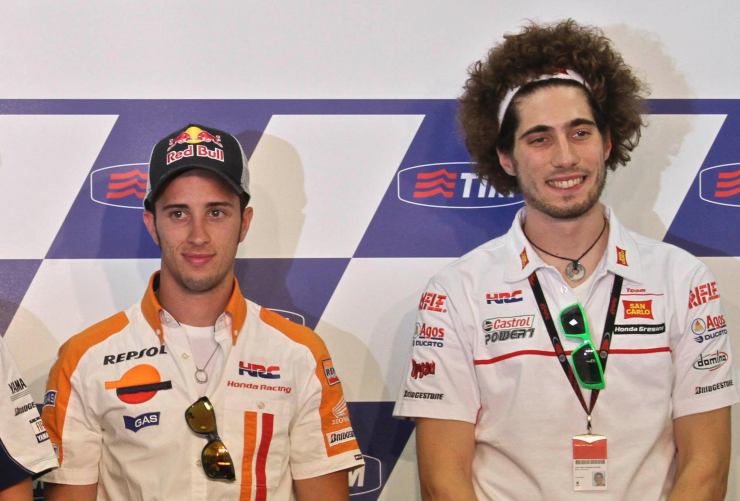 Dovizioso, le sue parole su Simoncelli