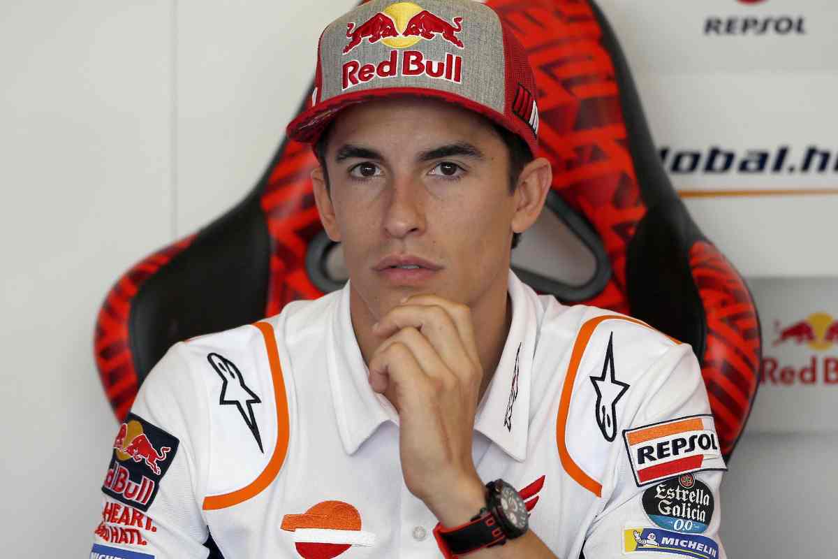 Marquez e la frecciata al compagno