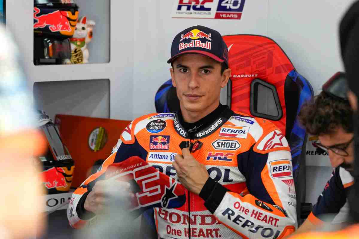 Marquez che fatica