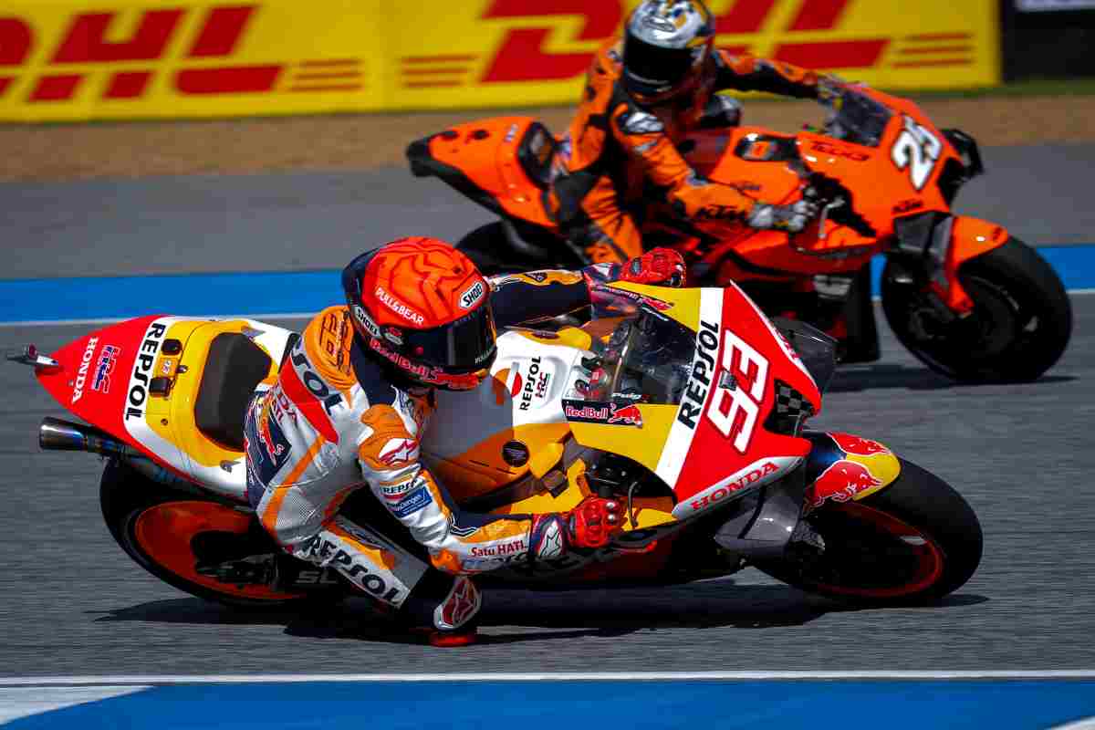 Marquez in KTM