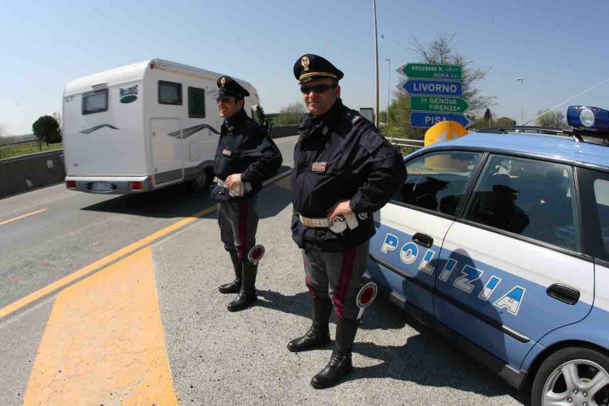 Controlli polizia stradale 