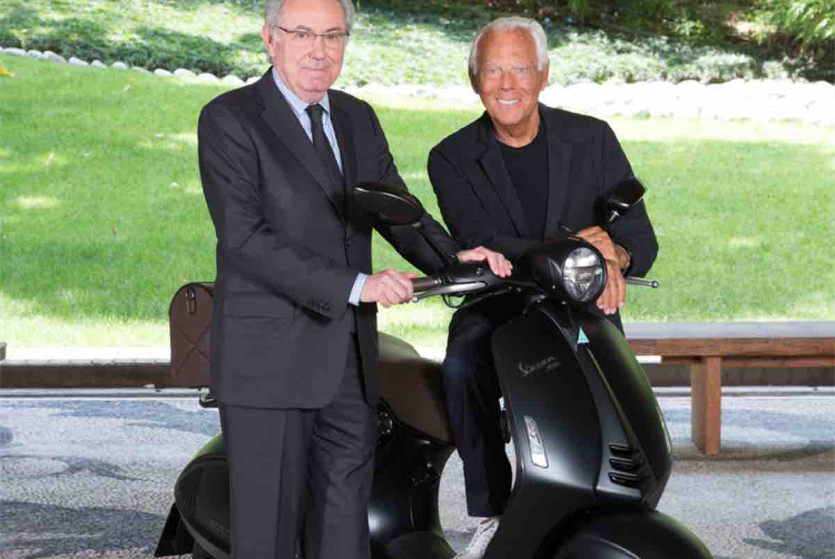 Giorgio Armani piaggio vespa