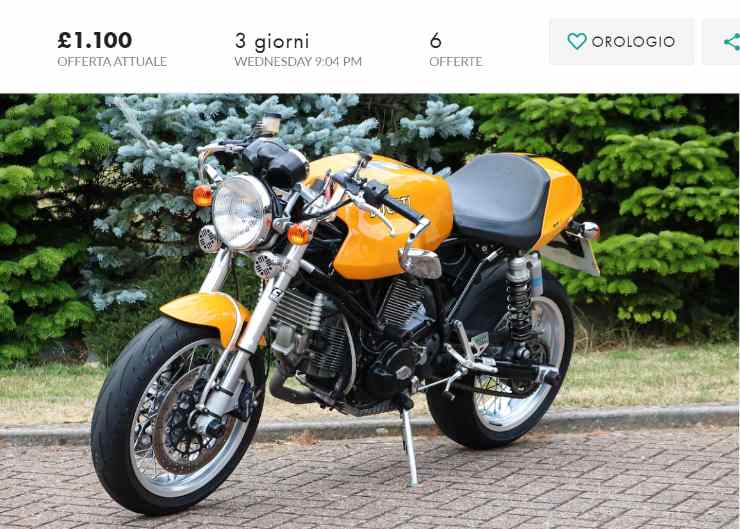 Ducati Sport 1000, la moto da sogno