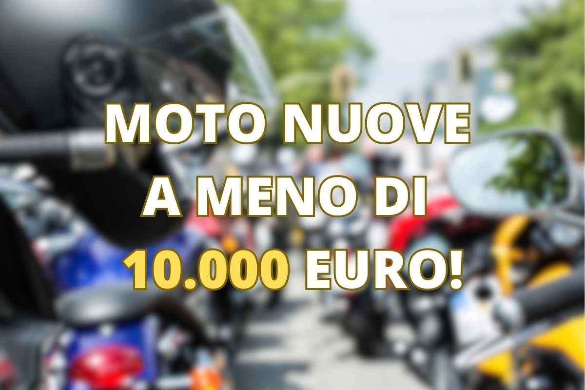 Moto nuova a meno di 10mila euro