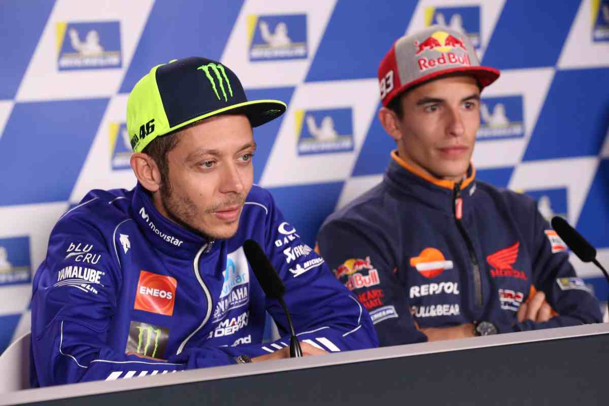 Rossi e Marquez, sale la tensione