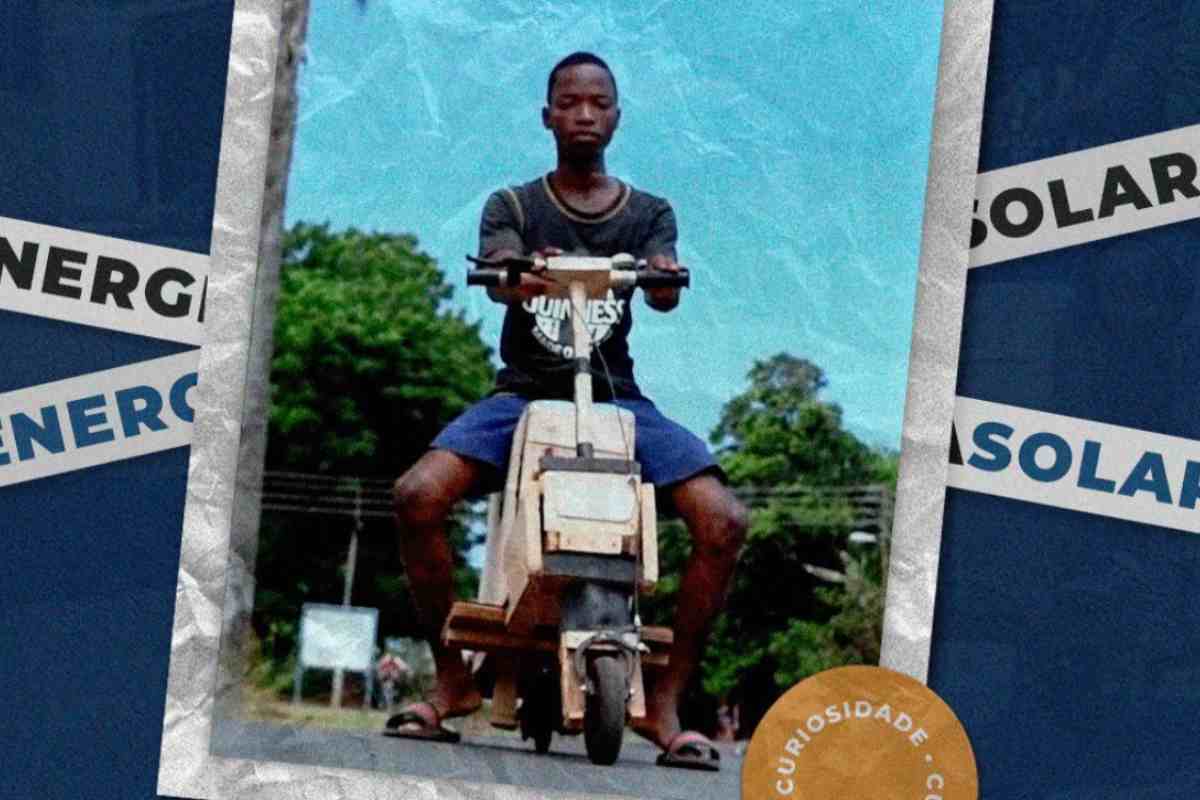 Scooter elettrico fai da te di Samuel Aboagye