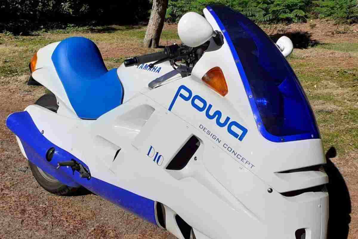 Yamaha Powa D10, moto pazzesca