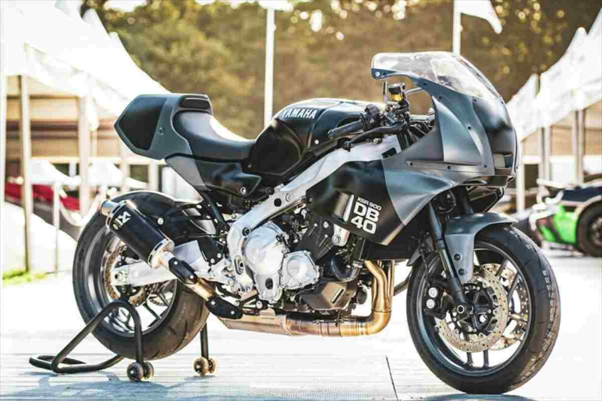 Yamaha prototipo XSR900 DB40, che bolide