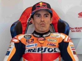 La sofferenza di Marc Marquez
