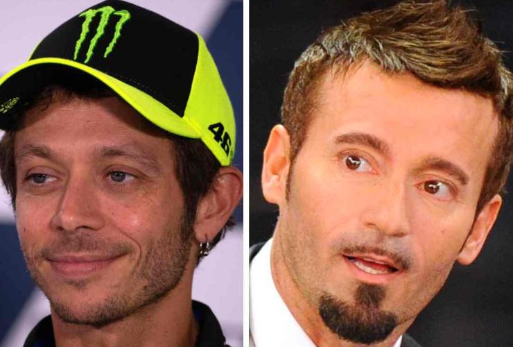 Rossi e Biaggi che rivalità