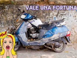 Motorino Ducati abbandonato