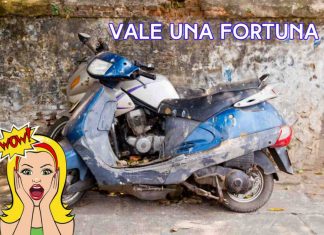Motorino Ducati abbandonato