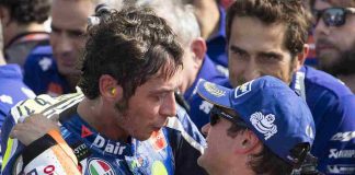 Valentino Rossi e Dani Pedrosa si sfidano