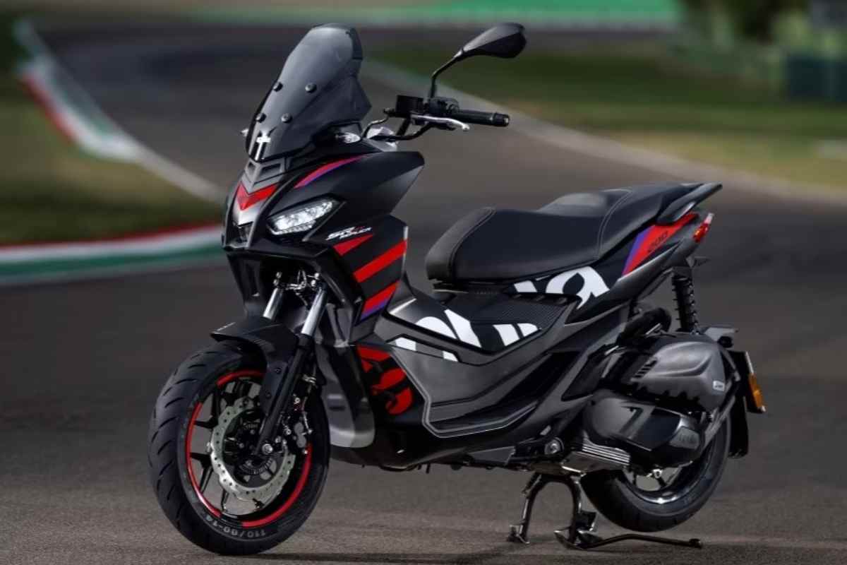 L'Aprilia arriva con uno scooter stile MotoGP