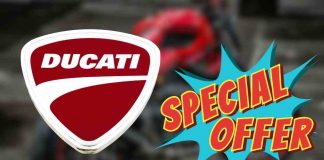 Ducati, offerta speciale