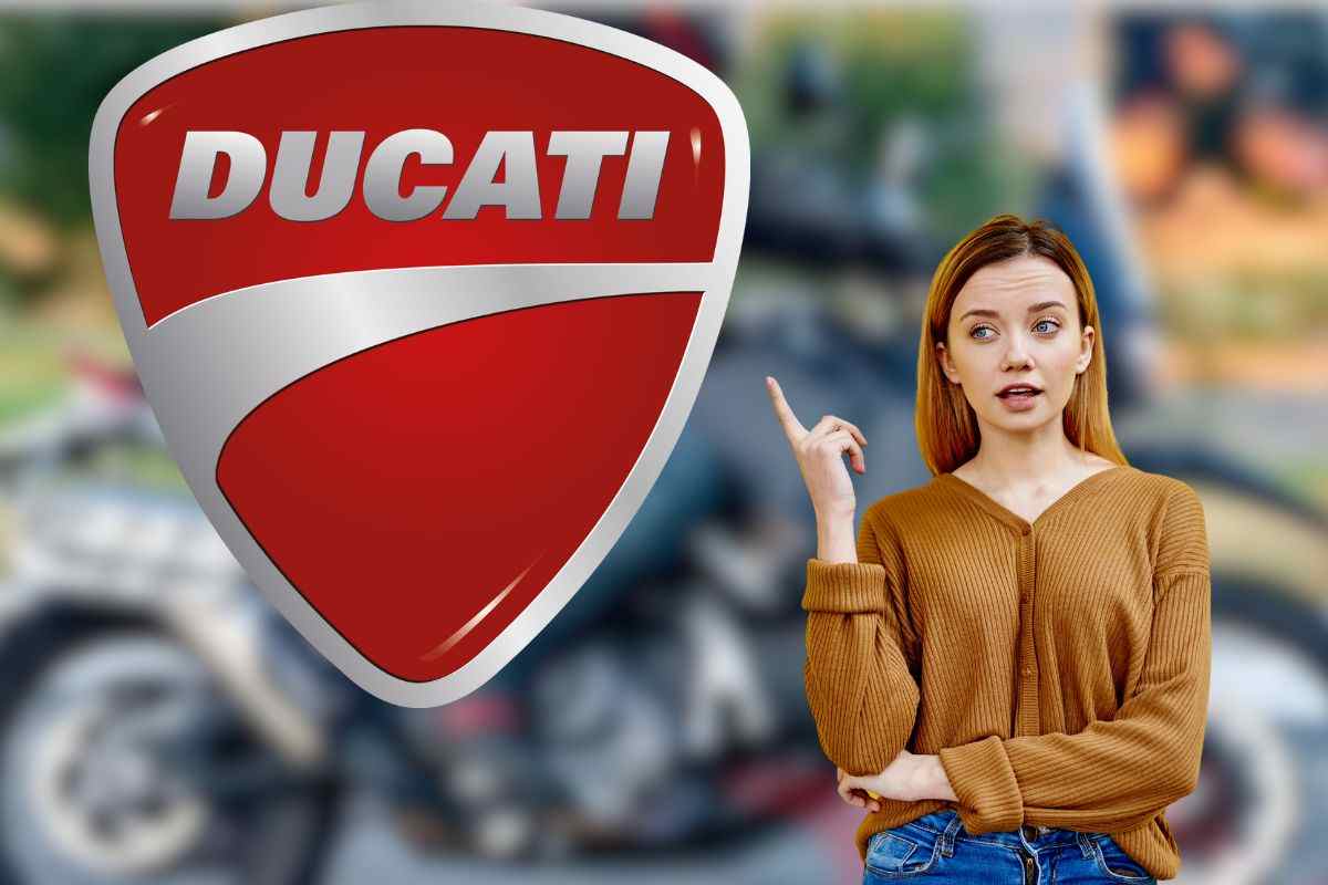 Modello della Ducati da sogno