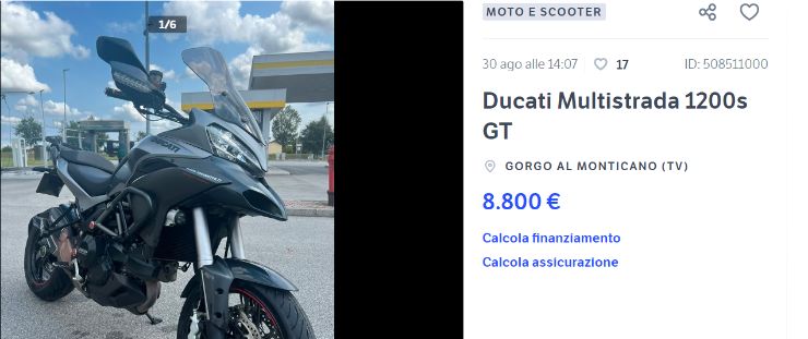 Ducati Multistrada 1200 GT, la moto da favola