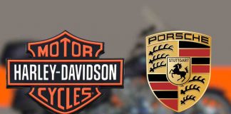 Modello della Harley aiutato dalla Porsche