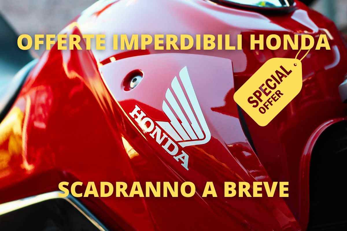 Offerte Honda moto scooter settembre
