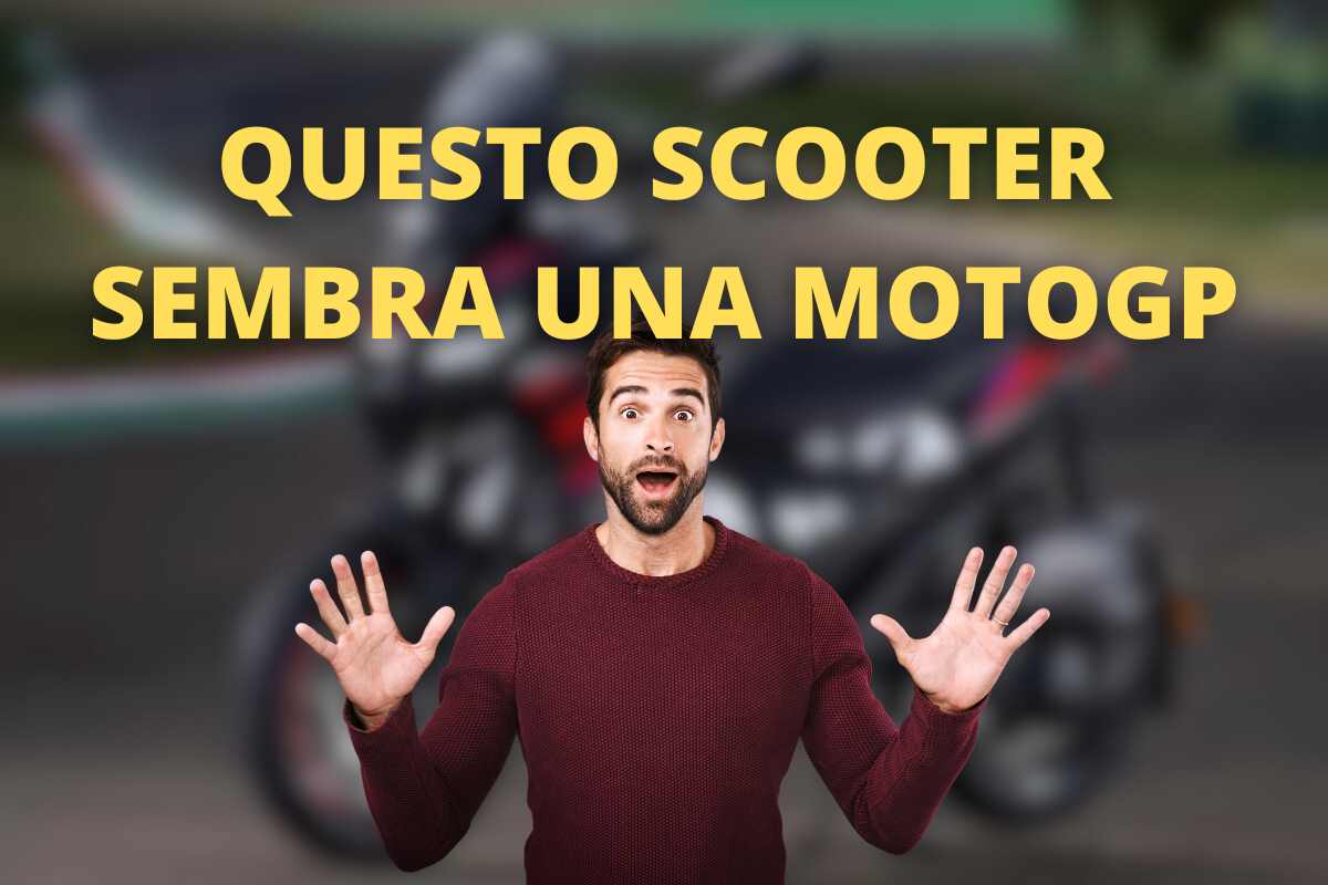 L'Aprilia arriva con uno scooter stile MotoGP